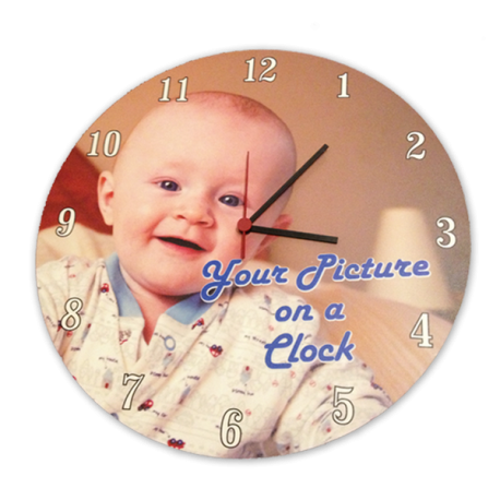 Personalized Printed Clock