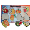 Fruit Name Puzzle for Kids (8×5 Inch) – Glossy Educational Puzzle