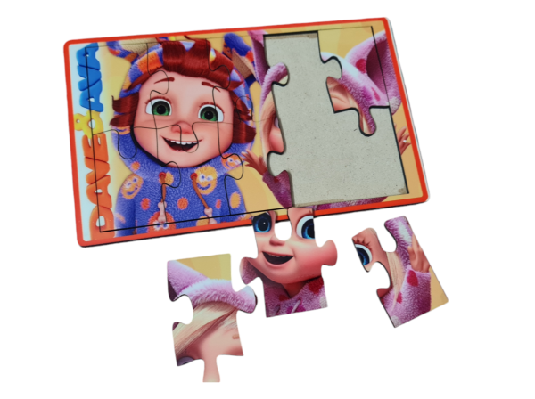 Wooden Shape Sorting Puzzle for Kids (8×5 Inch) – High Glossy Educational Toy