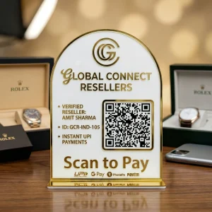 Single QR Mini Standy – Compact · Affordable · Clean