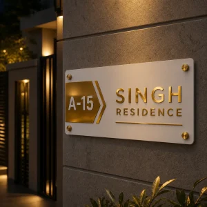 premium-white-gold-acrylic-name-plate-home-exterior