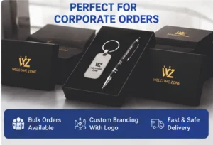 2-in-1 Premium Gift Set – Metal Pen & Keychain (2)