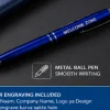 5-in-1 Corporate Gift Set with Notebook, Metal Pen, Card Holder & Leather Keychain