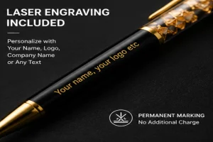 Premium 2-in-1 Executive Gift Set with Laser Engraving- (2)