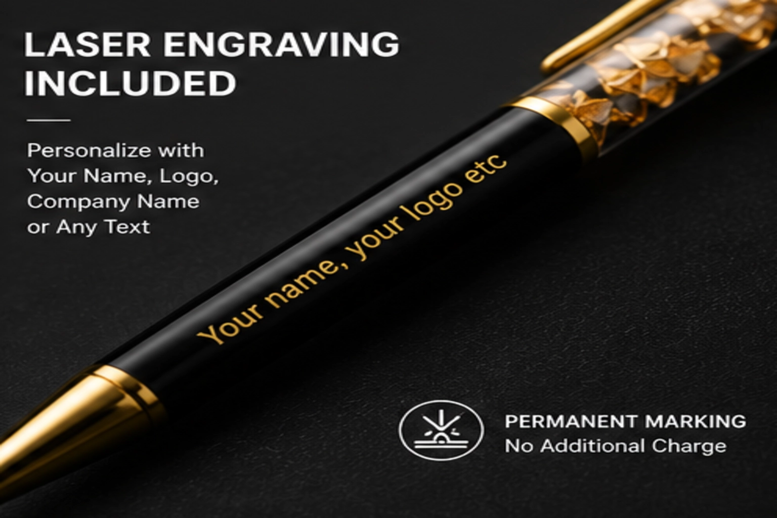 Custom laser engraved keychain premium metal gift