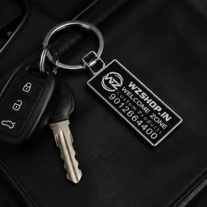 Metal Keychain for Car Keys