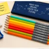 Personalized Name Engraved Pencil Set | Custom Wooden Pencils