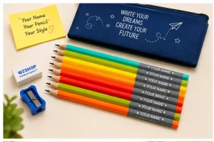 Personalized Name Engraved Pencil Set (2)