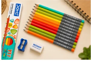 Personalized Name Engraved Pencil Set (4)